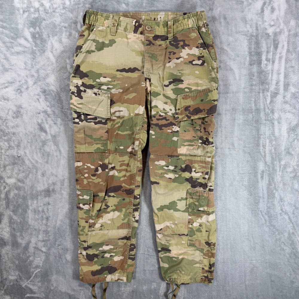 US Military OCP Multicam Army Combat Uniform Cargo Pants Mens 28 Short